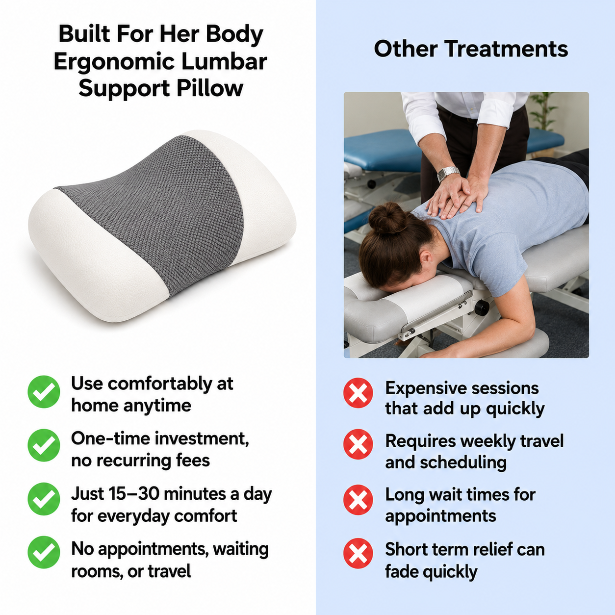 Lumbar Support Pillow