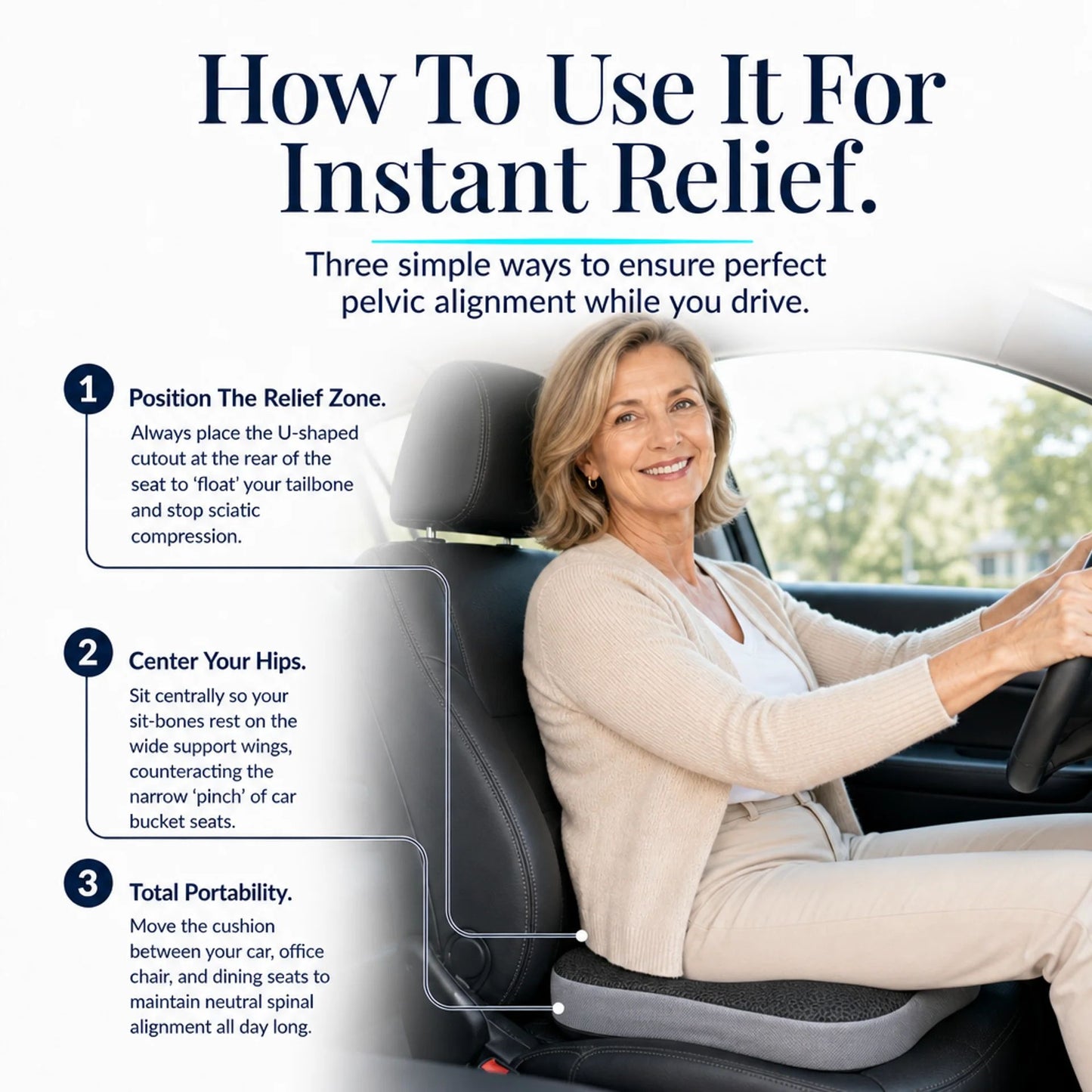 Pelvic Support Pillow