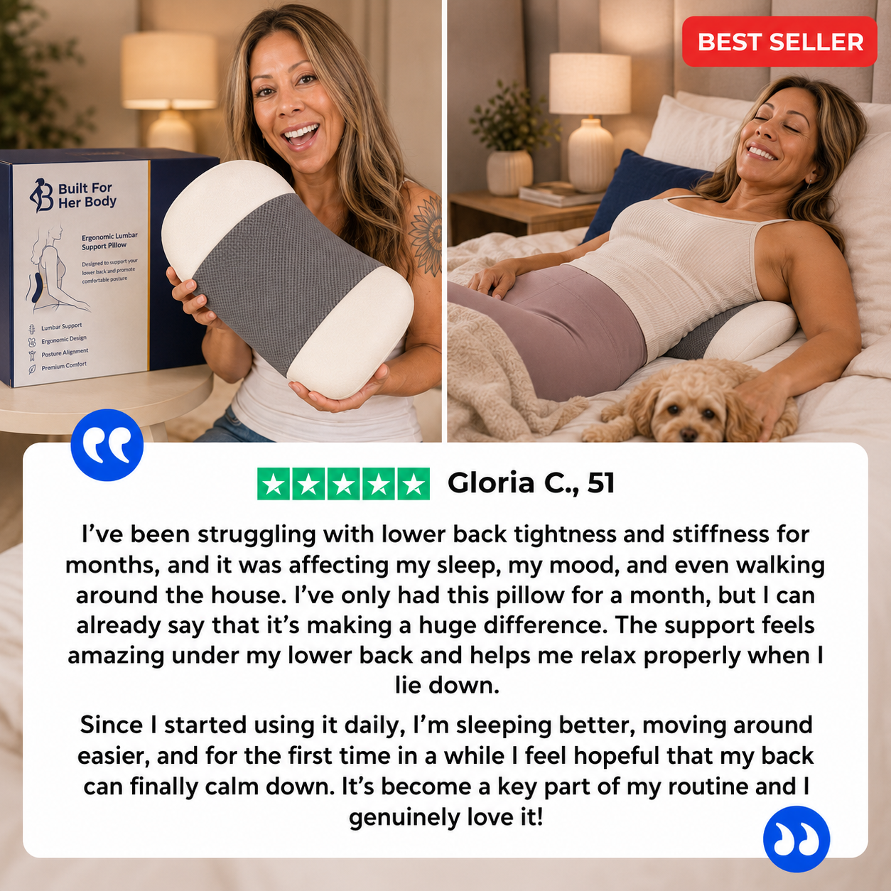 Lumbar Support Pillow