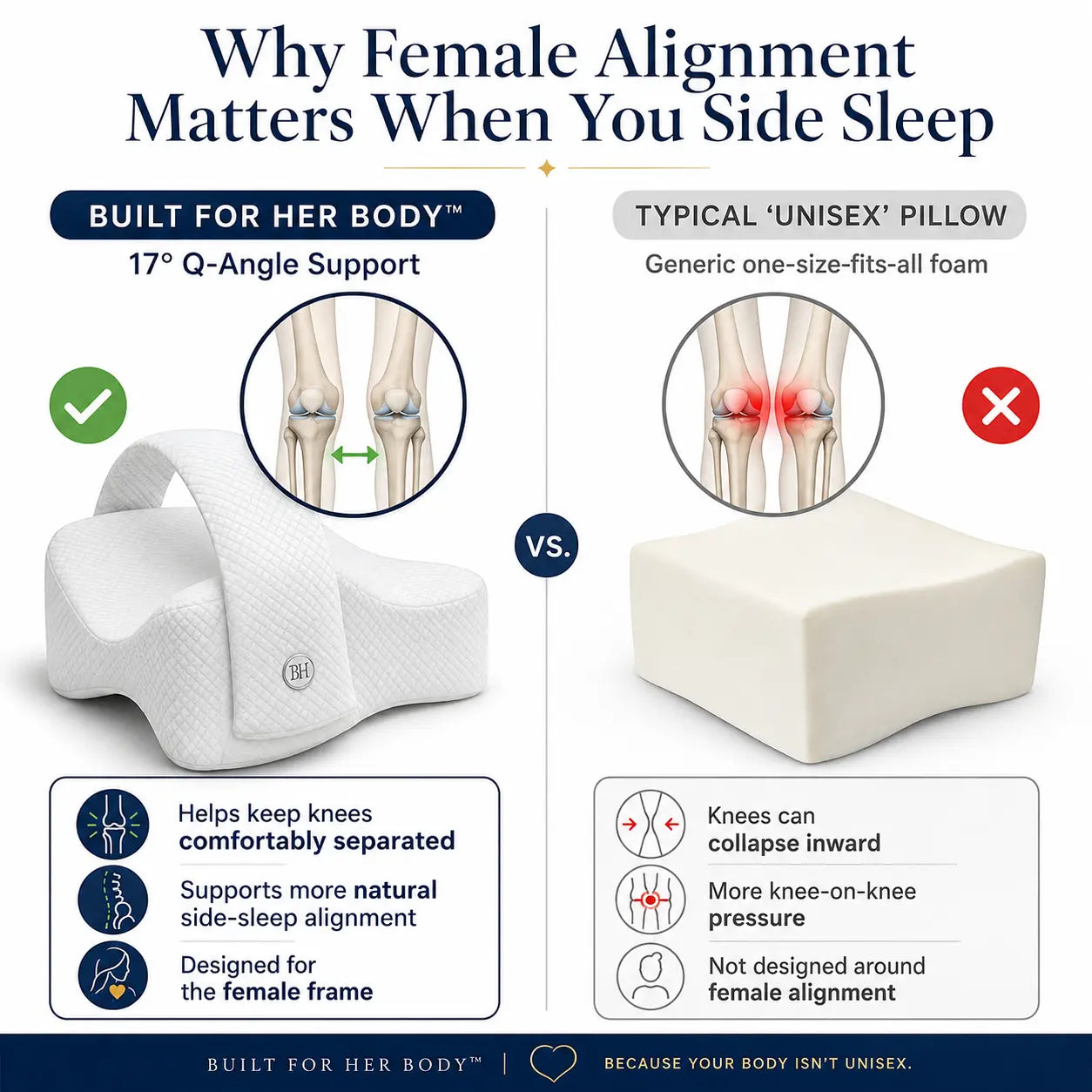The Q-Angle Pillow™